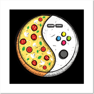 Gaming and Pizza Gifts for Gamer Boy Posters and Art